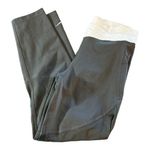 Nike  Pro Dri-Fit Gray White Leggings Activewear Gym Size Small EUC #4515 Photo 0