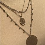 Bohemian Gold Triple Layered Necklace Photo 1