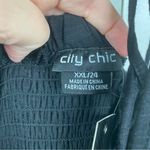 City Chic Black Plait Detail Maxi Dress Sz.XXL(24) NWT Photo 6