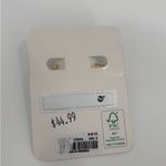 J.Crew  Sculptural button earrings Photo 3