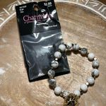 Stretchy Marble Beaded Diffuser Charm Bracelet Photo 0