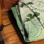 Collections Etc ombré Tunic Top 3 Leaf Clovers Women’s Size XXL Shark Bite Hem Photo 7