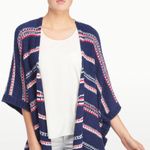 NYDJ NWT  Sweater Womens Shawl Cardigan Multicolor L/XL Photo 2