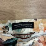 Peruvian Connection  Women’s Cotton Floral Watercolor Pant Size 6 Photo 4