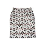 Ann Taylor 🦎White Geometric Print Brunch Straight Skirt🌵 Photo 2