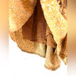 Altar'd State  S Mustard Floral Women's Shorts Skirt Photo 4