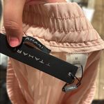 T Tahari Tahari Pink Cream Pleated Banded Midi Skirt Photo 2