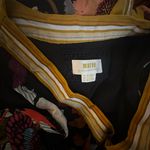 Maeve Anthropologie Botanical Floral Faux Wrap Dress Handkerchief Midi Boho Photo 6