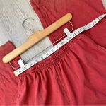 Brandy Melville Sweatpants pull on wide leg womens Red (one size) loungewear Photo 2