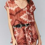 Show Me Your Mumu  size medium Rowdy Romper slouchy ss top wing shorts to romper Photo 2