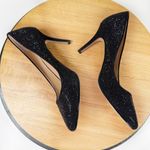 INC International Concepts Zitah Rhinestone Bling Covered Pumps Heels Black 7 Photo 5