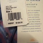 Faherty x Good Feather Sunset Star Shirt Button-Up size large cotton NWT Photo 6