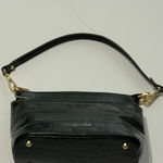 Divina Firenze Green Croc Embossed Leather Shoulder Bag Made in Italy Photo 4