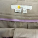 LIKE NEW midi khaki‎ tie waist Boden skirt with utility pockets size 16 Tan Photo 3