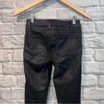 Paige  Verdugo Ankle Jeans Size 24 Night Violet Shimmer Coated Shimmer Holiday Photo 5