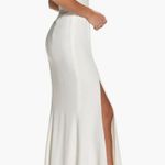 Dress the Population Iris Slit Crepe Gown Photo 2