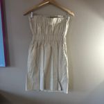 Lauren Moffatt Khaki Tube Top Mini Dress Size 0 Y2K Photo 5