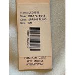 Yumi Kim Ivory Spring Fling Floral Tie Bodice Reminisce Midi Dress Size S Photo 8