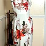 Enfocus Studio  Floral Cream Bodycon Dress Photo 2