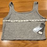 Kimberly Nwt   c womens waffle knit crop top size large . Photo 4