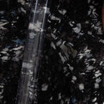 Chico's  Womens‎ Boucle Knit Open Front Cardigan Size L 2 Black White Long Sleeve Photo 5