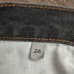 Still Here Burgundy Childhood Jeans in Washed Black Size 26 Photo 5