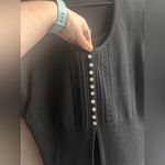 Vintage Cardigan Top Black Size L Photo 1