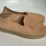 Manebi Hamptons platform espadrille slip on shoes suede womens size 38 peach tan Orange Photo 0