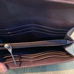 Matt & Nat NWOT  plum/brown  Vegan Leather wallet. Sz 8”x4.5” Photo 3