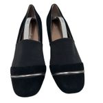 Bettye Muller Betty Muller Concept Women's Gobi Loafer Size 6.5 M Black Suede‎ With Pewter Photo 1