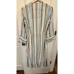 Splendid  X Gray Malin Playa Caftan Maxi Dress Linen Blend‎ Boho Beach Size XS Photo 5