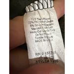 Wantable Forest Green Sweater material short sleeve size medium basics tie front Photo 5