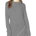 Bar III  Gray Turtleneck Sweater Photo 0