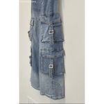 Forever 21 Blue Bratz Wide Leg Cargo Jeans - Size 26 Photo 5