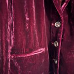 Sundance  Silk Blend Velvet Blazer Jacket Large Petite NWT Photo 7