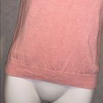 Tahari  blush peach eyelet perforated sweater Photo 2