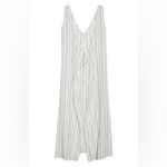 ONIA  Grace Stripe Cotton Cover-Up Maxi Dress Photo 5
