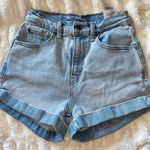 Levi Shorts High Waisted Blue Size 25 Photo 0