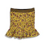 For Love & Lemons For Love And Odette Floral Print Silk Mini Skirt XS Photo 3