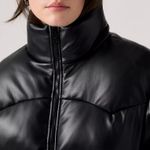 Levi's Levi’s Noe Western Puffer Jacket Black – Anthracite Night – Size M – NWT Photo 6