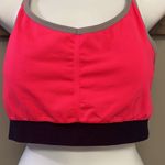 Athleta  Bright Coral & Navy Padded Pullover Adjustable Razorback Sports Bra- XL Photo 4