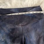 ODODOS Women's Cross Waist Yoga Leggings TieDye Look for Workout Running Size S Blue Photo 6