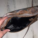 Jane Yoo Vintage Hand Painted Purse Brown Photo 8