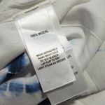 NWT Emerson Fry India Collection Tie Dye Caftan in Indigo White Maxi Dress XS/S Blue Size undefined Photo 6