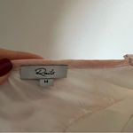 Rails Revolve  Delilah Linen Midi Dress in Peach Pink Tie Dye Size Medium Photo 9