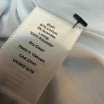 Talbots Blue White Stripe Textured Pencil Skirt Button Accents Plus Size 14 NWOT Photo 10