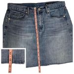 BLANK NYC Way Back When Cut Off Denim Skirt - Blue - 28 Photo 3