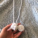 Adorable Baby Blue Plush Hoodie Sweater Photo 3