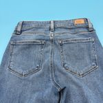 Paige Cindy High Rise Straight Leg Jeans with Distressed Hem Size 26 Photo 6