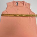Givenchy Vintage Women's 36 Sleeveless Square Neck Tank Top Ribbed Summer Peach Photo 3